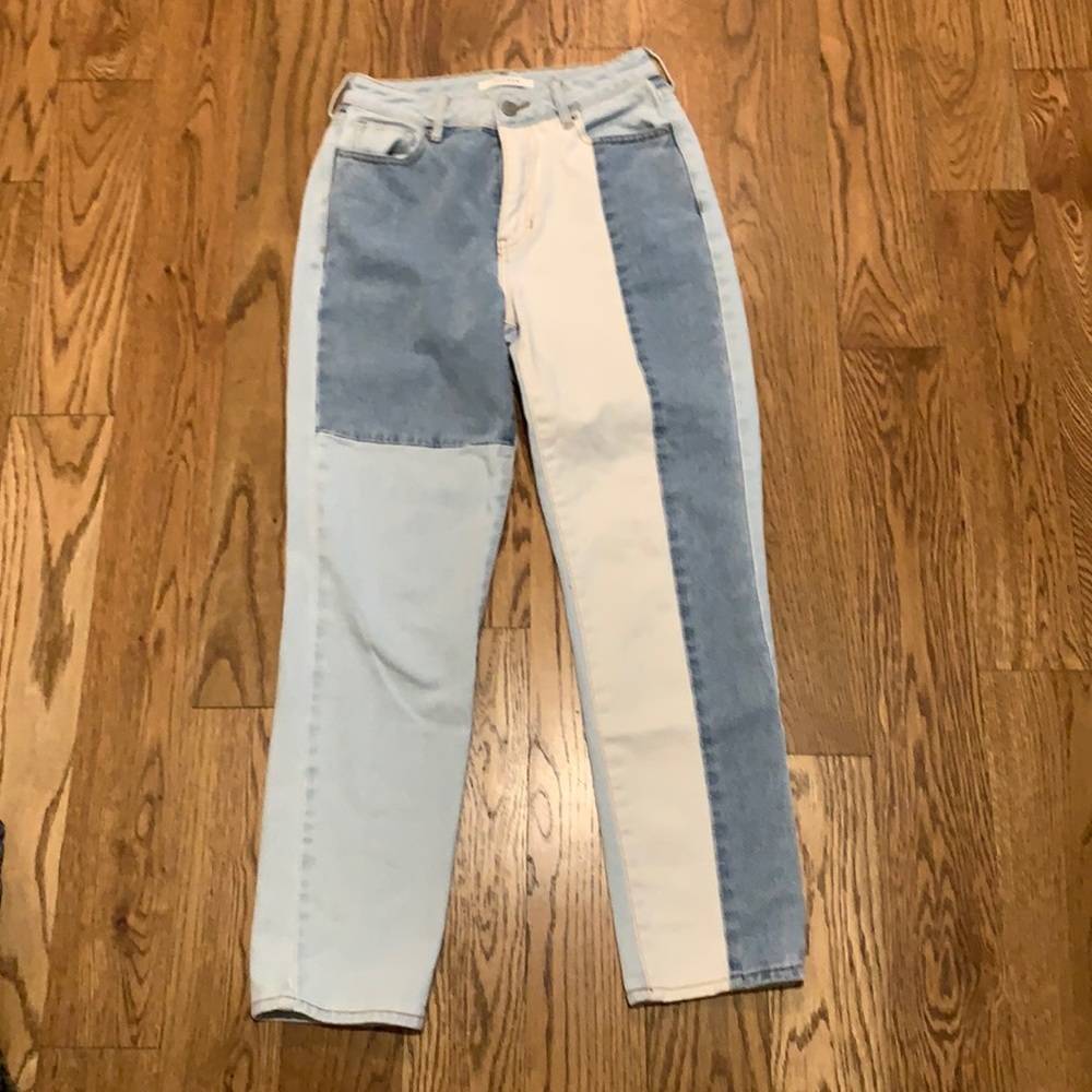 Pacsun Eco Hopper Patch Mom Jean